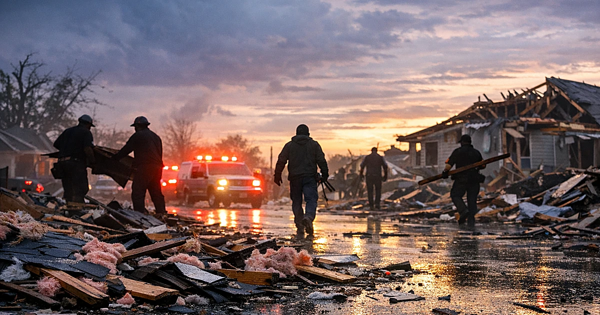 Enid, Oklahoma Tornado: 40 Homes Damaged, No Deaths