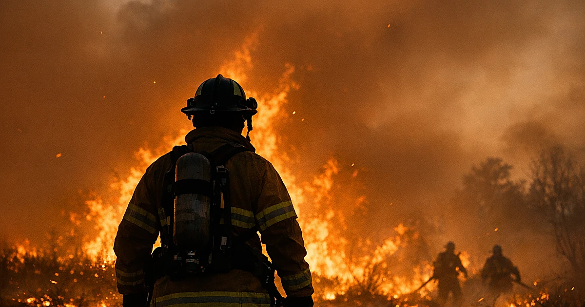 Florida Firefighter Dies Battling Wildfire Crisis