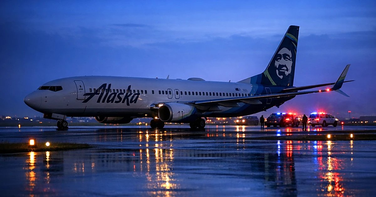 Alaska Airlines Pilot Locks Down Cockpit After Takeover Threat