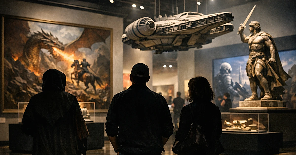 Featured image for: George Lucas museum puts illustrated myths center stage in Los Angeles