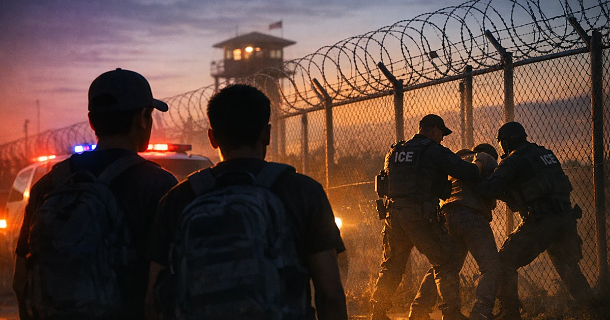 Featured image for: Texas teens bound for Marine recruiter allege ICE assault and eight-hour detention
