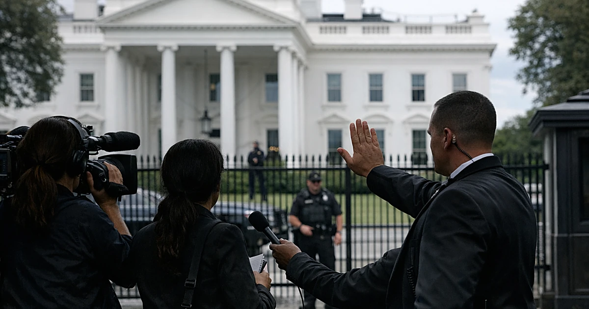 Featured image for: Trump White House blocks reporters from Politico, CNN and MS NOW
